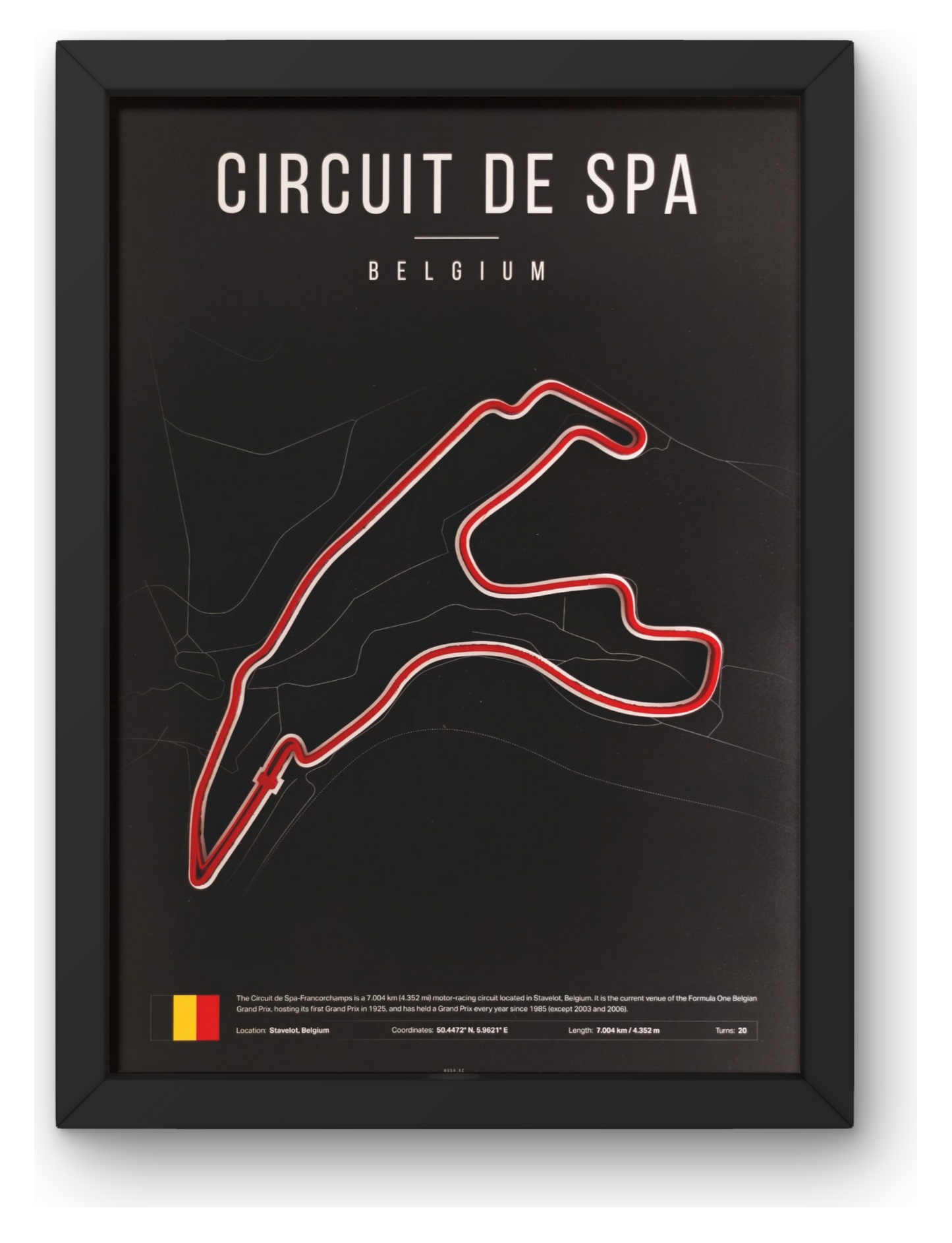 Formula 1 Track - Circuit De Spa