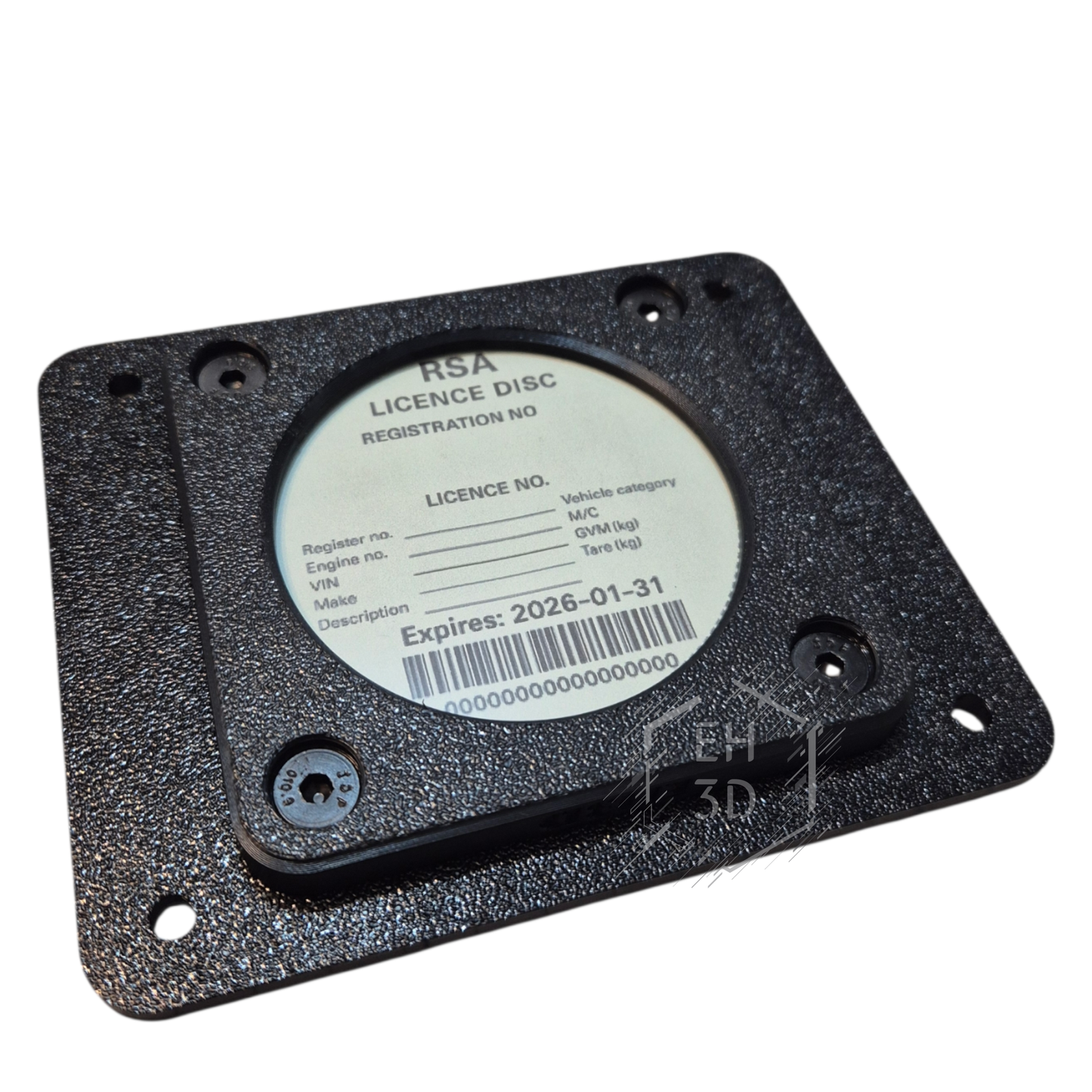 Single Complete License Disc Holder