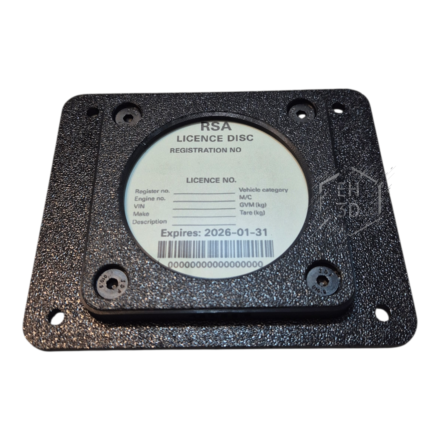 Single Complete License Disc Holder