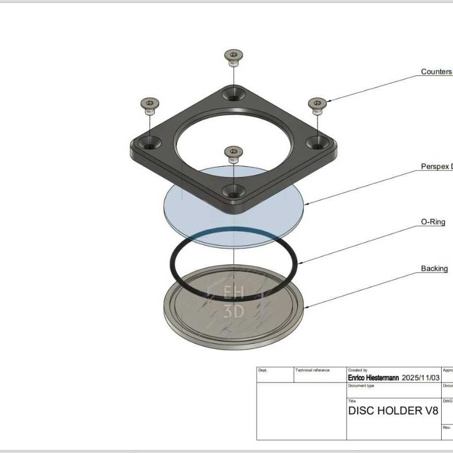 Heavy-Duty Licence Disc Holder - Single