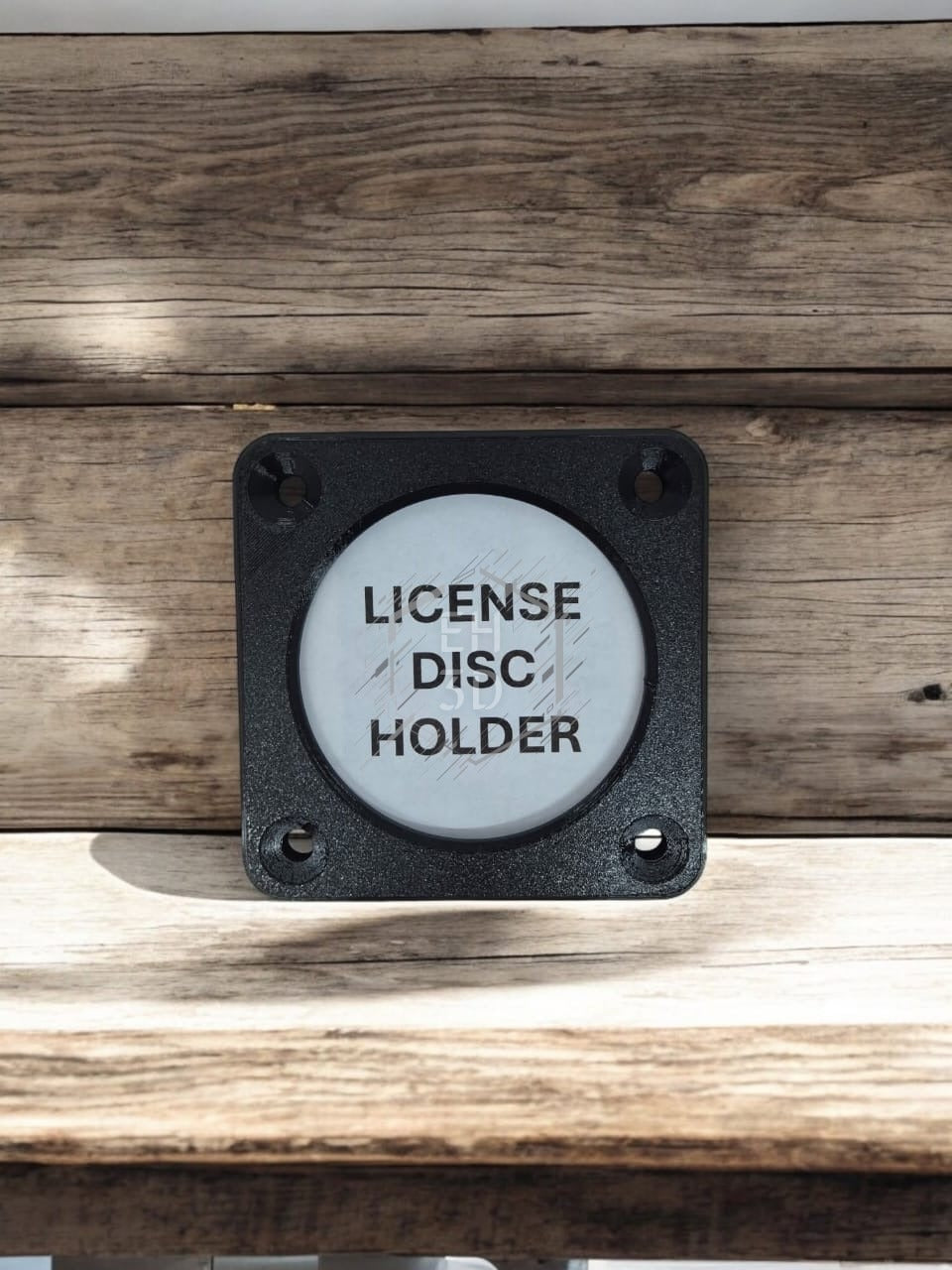 License Disc Holder